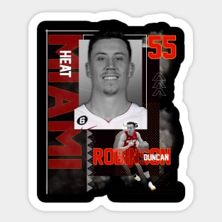 Miami Heat Duncan Robinson 55 Sticker